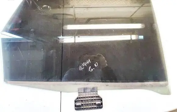 Rear door window glass