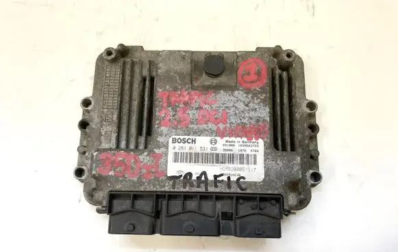 Opel Vivaro Engine control unit/module ECU 0281011531