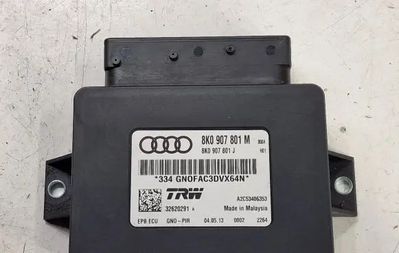 Audi A5 8T 8F Hand brake control module 8K0907801M 8K0907801J