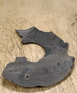BMW X5 E53 Front brake disc dust cover plate 