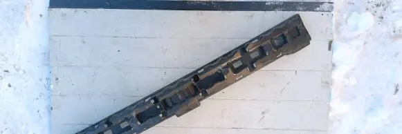 Rear bumper support beam