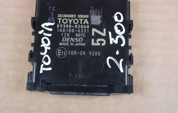 Toyota RAV 4 (XA50) Other control units/modules 8934042060