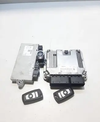 BMW 5 F10 F11 Engine ECU kit and lock set 8574091 9301522 5WK50722HBR