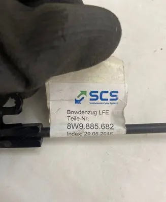 Audi A4 S4 B9 Rear seat cable / handle 8W9885682
