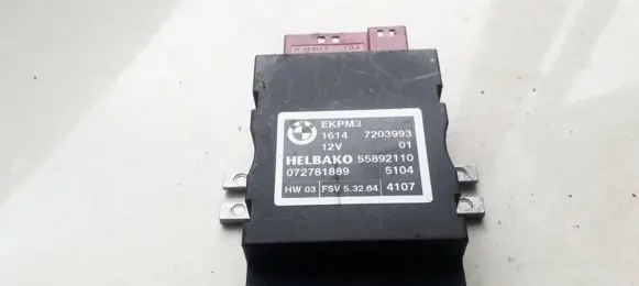 BMW 5 E60 E61 Other control units/modules 16147203993 072781889