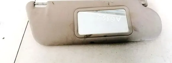 Opel Astra G Sun visor