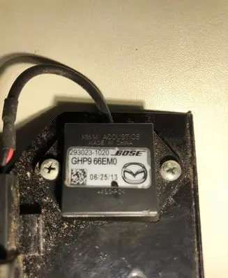 Mazda 6 Microphone (bluetooth/phone) GHP966EM0