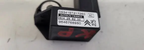 Citroen C4 I Picasso Airbag deployment crash/impact sensor 9646768980 604288200 05341BT217260