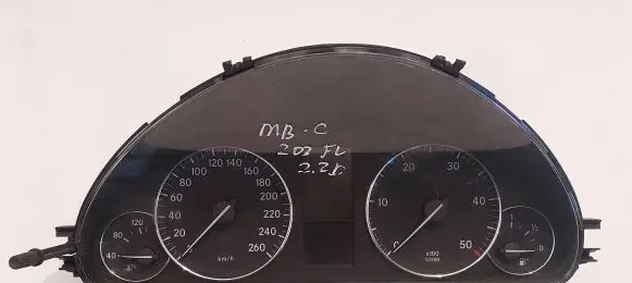 Mercedes-Benz C W203 Speedometer (instrument cluster) A2035405148 110080327004 062129