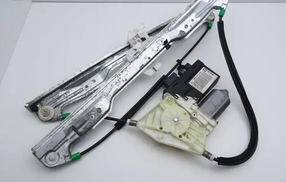 Citroen C5 Front door window regulator with motor 9637541280