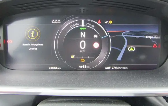 Jaguar I-Pace Speedometer (instrument cluster) 