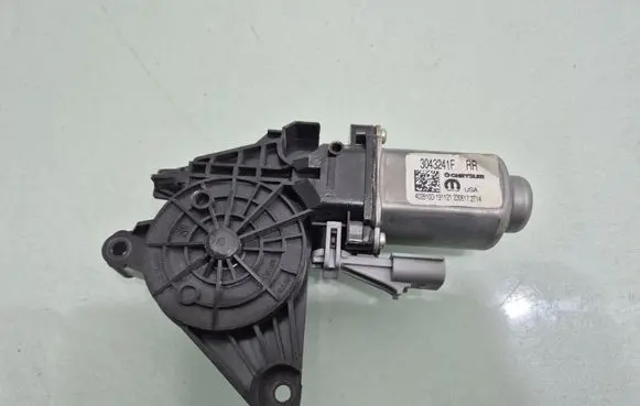 Rear door window regulator motor