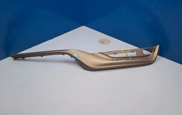 Volvo S60 Front bumper splitter molding 31353654