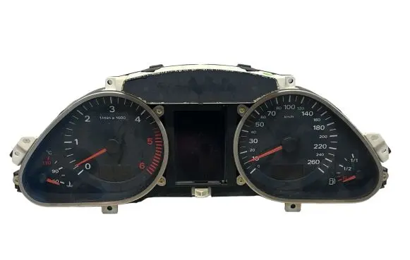 Audi A6 S6 C6 4F Speedometer (instrument cluster) 4F0920900N 4F0910900A 000730206