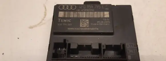 Audi A6 S6 C6 4F Door central lock control unit/module 4F0959795E
