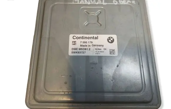 BMW 5 E60 E61 Engine control unit/module ECU 7595179 DMEMSD812 5WK93727