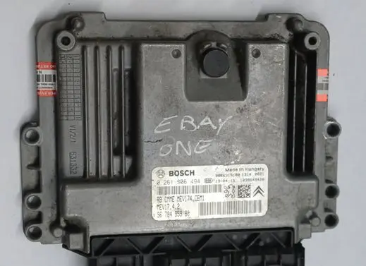 Peugeot 308 Engine control unit/module 9678495980 0261S06494 MEV1742