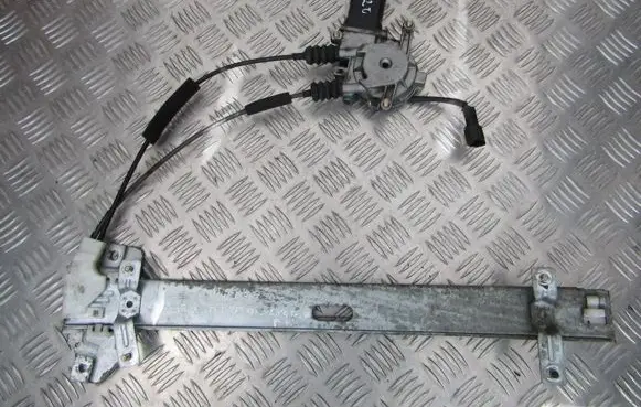 Sliding door window regulator with motor