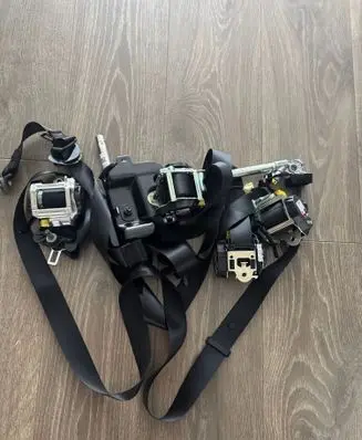 Alfa Romeo Junior Set of seat belts 654984900E 654984700E