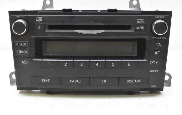 Toyota Avensis Verso Radio/CD/DVD/GPS head unit 86120-05150