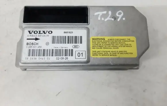 Volvo S60 Airbag control unit/module 0285001456 8651523