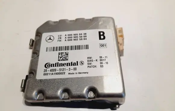 Mercedes-Benz S W221 Windshield/windscreen camera 