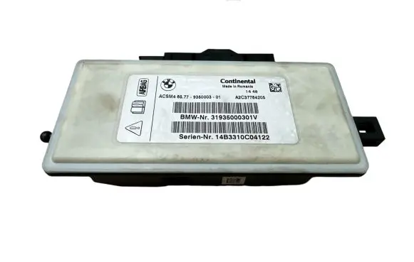 BMW 5 F10 F11 Airbag control unit/module 9350003 935000301 A2C37764205