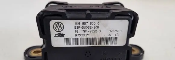 Volkswagen Touran I ESP acceleration yaw rate sensor 1K0907655C 10170103223 BA75K29E0Y