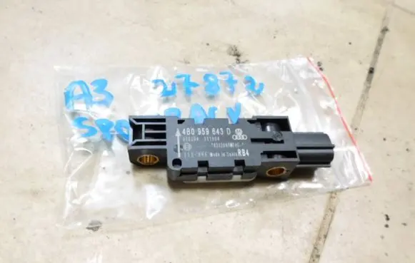 Audi A3 S3 8P Airbag deployment crash/impact sensor 4B0959643DE NE27872