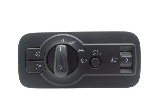 Volkswagen Touareg II Headlight wiper switch 7P6941431B 7P6941333