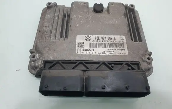 Volkswagen Golf VI Engine control unit/module 03L907309R 0281016674