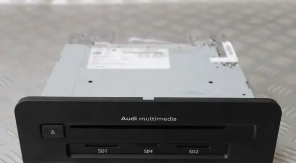 Navigation unit CD/DVD player