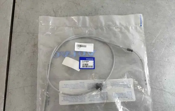 Volvo XC90 Engine bonnet/hood lock release cable 31479594 31457142