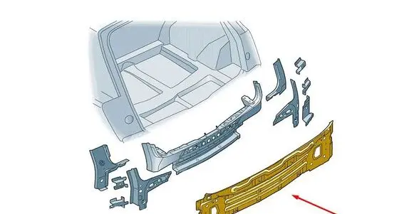 Audi Q8 Rear quarter panel 8W6813307