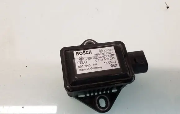 Audi A6 S6 C5 4B ESP acceleration yaw rate sensor 8E0907637A