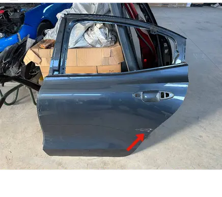 Rear door