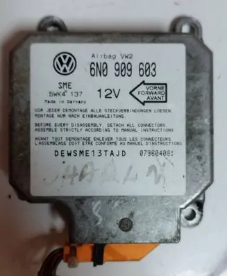 Volkswagen Sharan Airbag control unit/module 5WK4137 6N0909603 079604081
