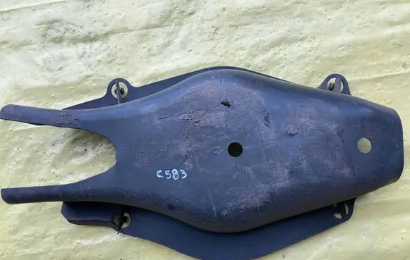 Mercedes-Benz C AMG W204 Rear underbody cover/under tray A2043521688
