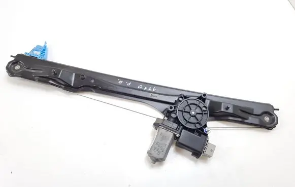 Front door window regulator with motor