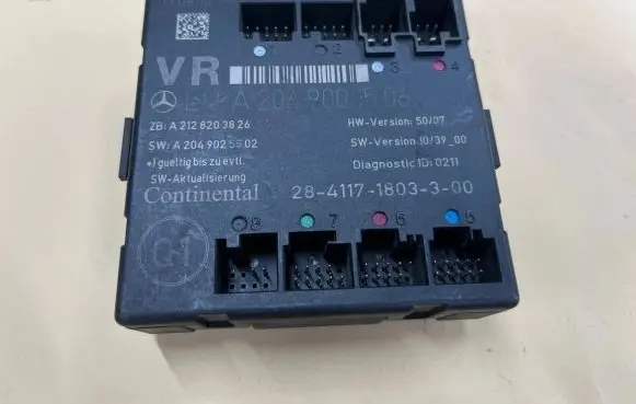 Mercedes-Benz C W204 Door control unit/module A2128203826 A2049025502 A2049001506
