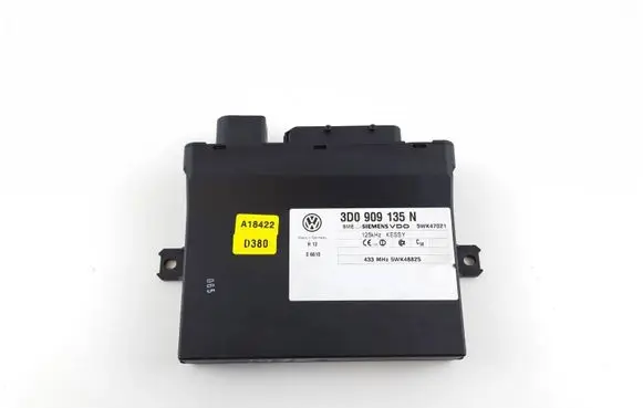 Volkswagen Phaeton Keyless (KESSY) go control unit/module 3D0909135N 3D0909135 5WK47021