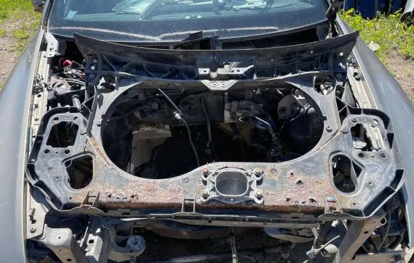 Audi A6 S6 C6 4F Radiator support slam panel 4F0805594