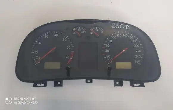 Volkswagen Golf IV Speedometer (instrument cluster) 1J0919860D 0263604000