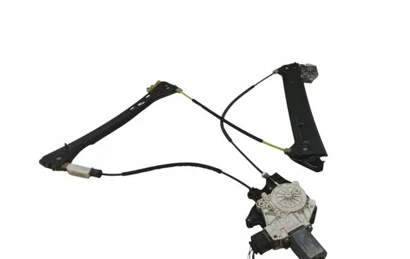 Front window lifting mechanism without motor