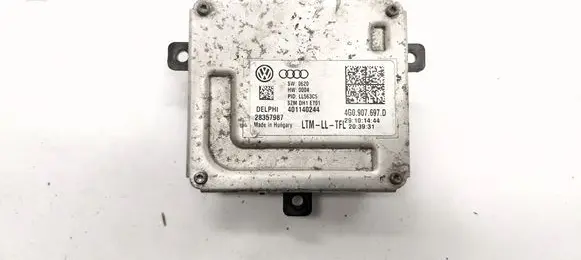 Audi Q3 8U Xenon control unit/module 4G0907697D
