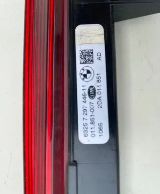BMW X1 F48 F49 Tailgate/trunk spoiler 7297446 2DA011851 011851007