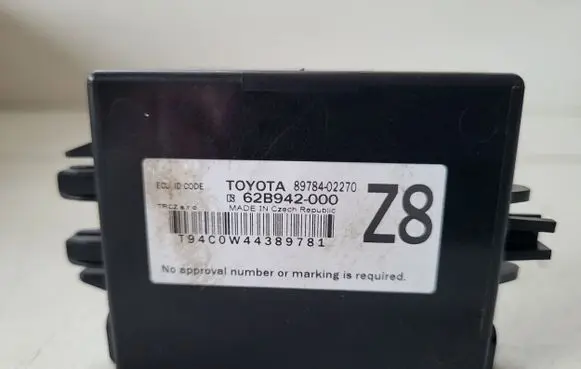 Toyota Yaris XP210 Other control units/modules 8978402270