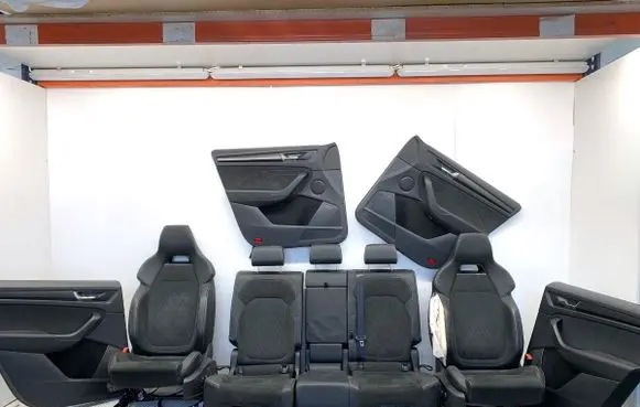 Skoda Kodiaq Seat and door cards trim set 