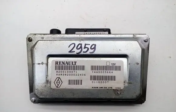 Renault Laguna II Gearbox control unit/module 8200104471 01160007