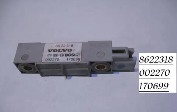 Volvo S60 Airbag deployment crash/impact sensor 8622318 002270